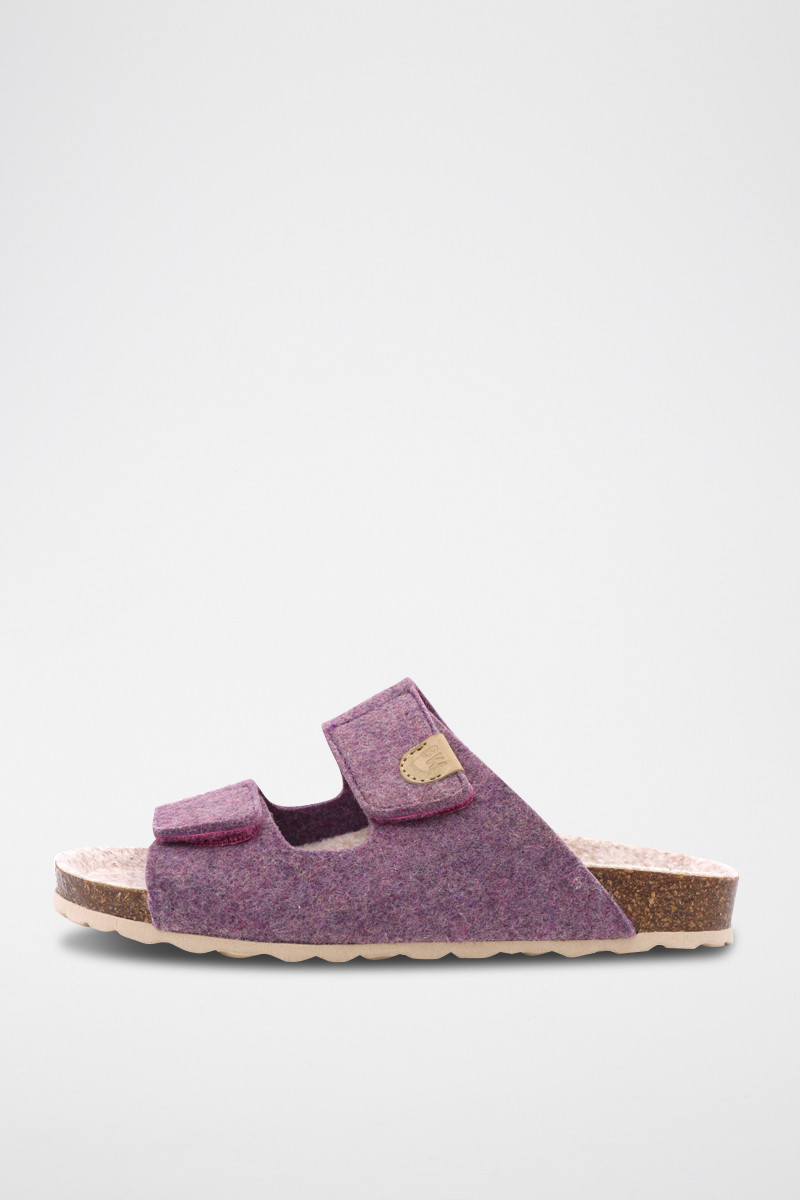 Mules - Mauve chiné - 02 - 33727509