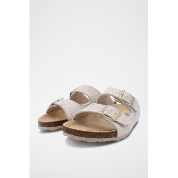 Mules - Beige chiné - 02 - 33727515