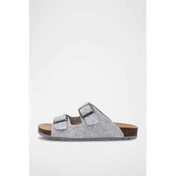 Mules - Gris chiné - 02 - 33727517