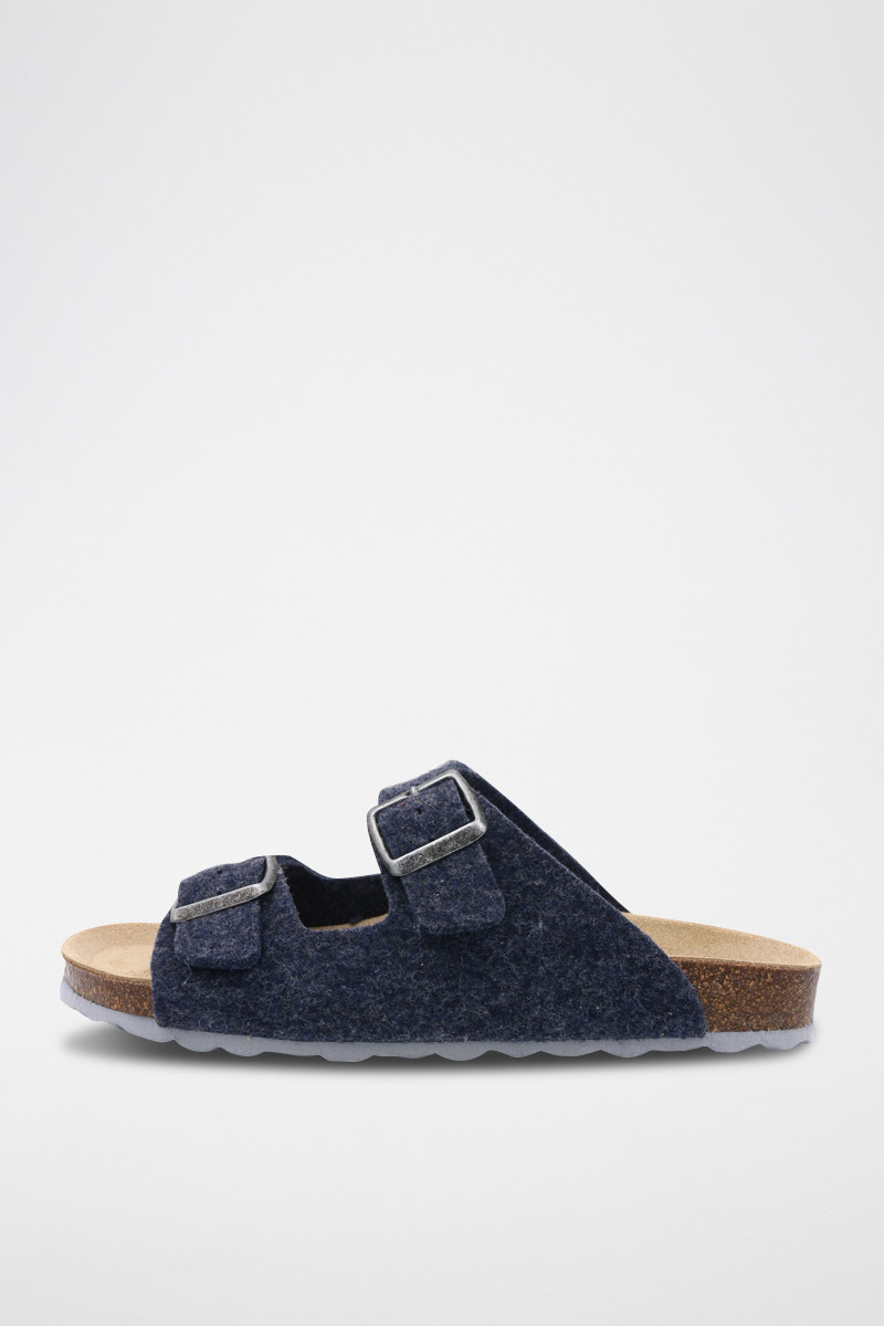 Mules - Bleu marine chiné - 02 - 33727521