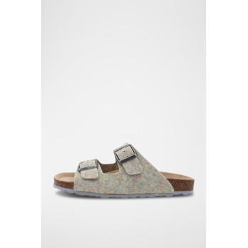 Mules - Gris chiné - 02 - 33727524