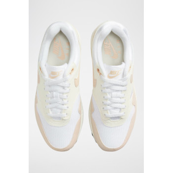 Nike Air Max 1  87 en nubuck - Blanc - 02 - 33592525