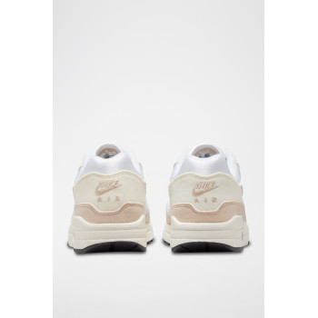 Nike Air Max 1  87 en nubuck - Blanc - 02 - 33592525