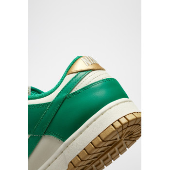 Dunk Low en cuir - Blanc et vert - 02 - 33586874