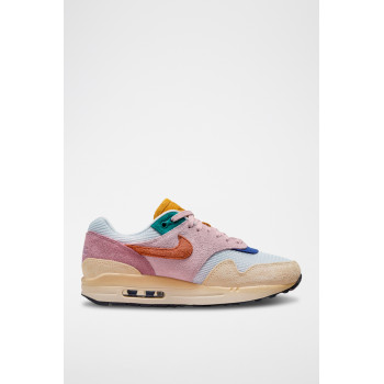 Air Max 1  87 Premium en cuir - Beige et rose - 02 - 33586878