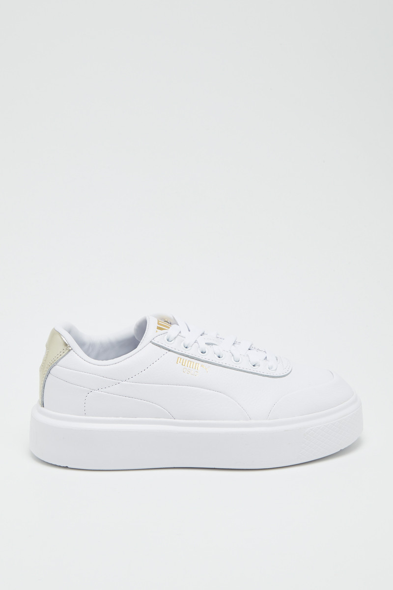 Sneakers plateformes Oslo Maja Clean Metal - Blanc - 02 - 33720102