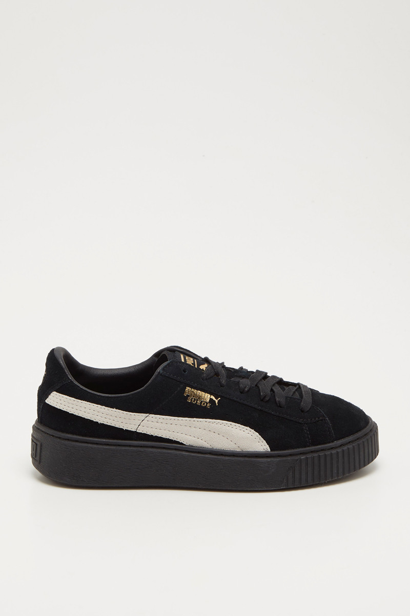 Sneakers plateformes en nubuck Suede Platform - Noir - 02 - 33720110