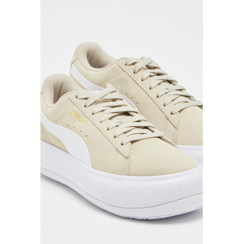 Sneakers plateformes en nubuck Suede Mayu - Beige - 02 - 33720116