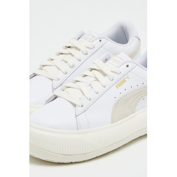 Sneakers plateformes en cuir Suede Mayu Lth S - Blanc - 02 - 33720117