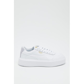 Sneakers plateformes en cuir Oslo Maja Clean S - Blanc - 02 - 33720118