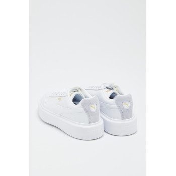 Sneakers plateformes en cuir Oslo Maja Clean S - Blanc - 02 - 33720118