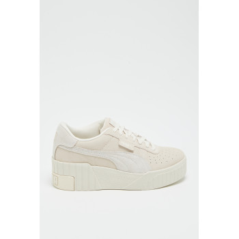 Sneakers plateformes en cuir Cali Wedge Tonal - Beige - 02 - 33720124