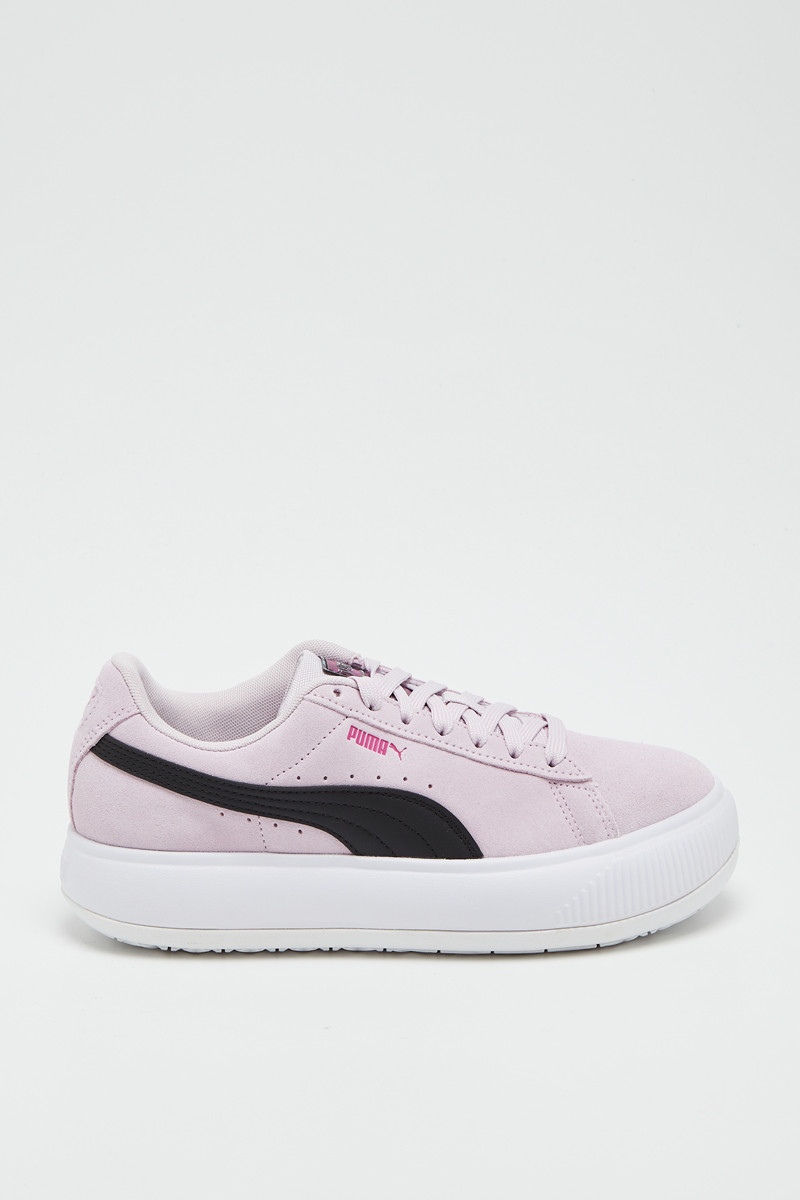 Sneakers plateformes en cuir Suede Mayu Ibn - Rose - 02 - 33720127