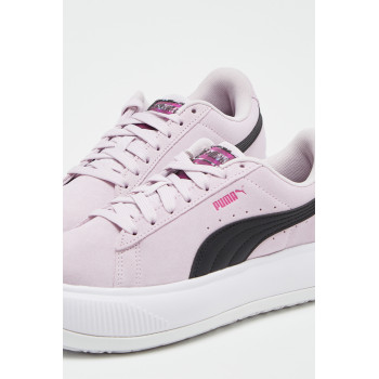 Sneakers plateformes en cuir Suede Mayu Ibn - Rose - 02 - 33720127