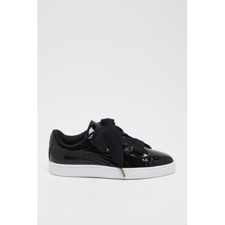 Sneakers en cuir Heart Patent - Noir - 02 - 33720182