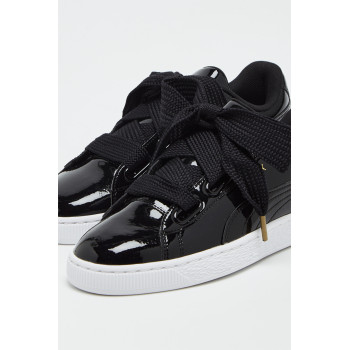 Sneakers en cuir Heart Patent - Noir - 02 - 33720182