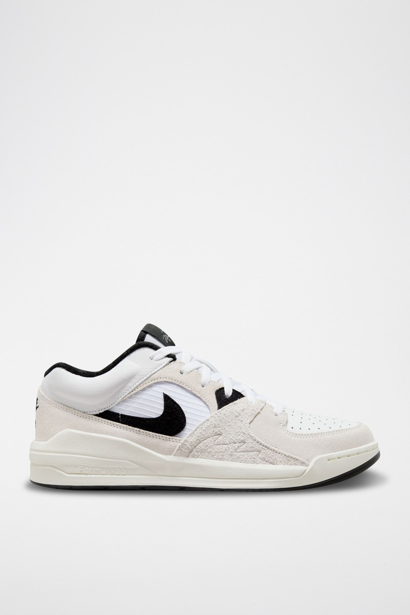 Jordan stadium 90 en nubuck - Blanc et gris clair - 02 - 33600904