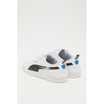 Sneakers plateformes en cuir Suede Bloc Brsh - Blanc - 02 - 33720149