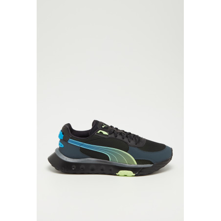 Sneakers en cuir Wild Rider Ls - Noir - 02 - 33720150