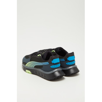 Sneakers en cuir Wild Rider Ls - Noir - 02 - 33720150