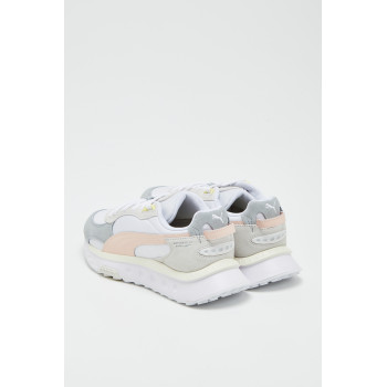 Sneakers Wild Rider Rollin - Blanc et rose - 02 - 33720170