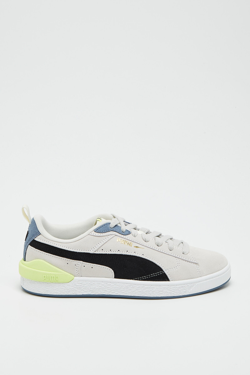 Sneakers Suede Bloc - Blanc - 02 - 33720158