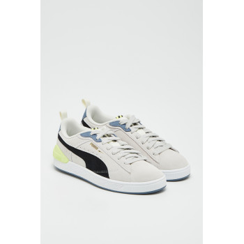 Sneakers Suede Bloc - Blanc - 02 - 33720158