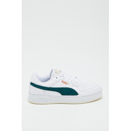 Sneakers en cuir - Blanc - 02 - 33720169