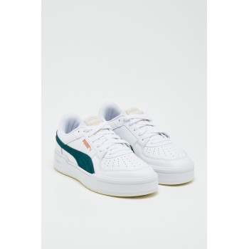 Sneakers en cuir - Blanc - 02 - 33720169