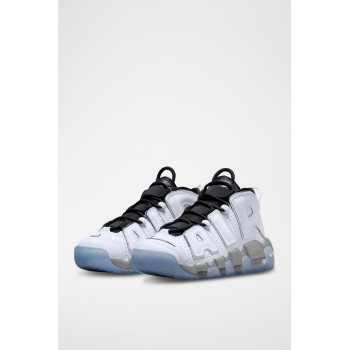 Nike Air More Uptempo SE en cuir - Blanc et noir - 02 - 33587136