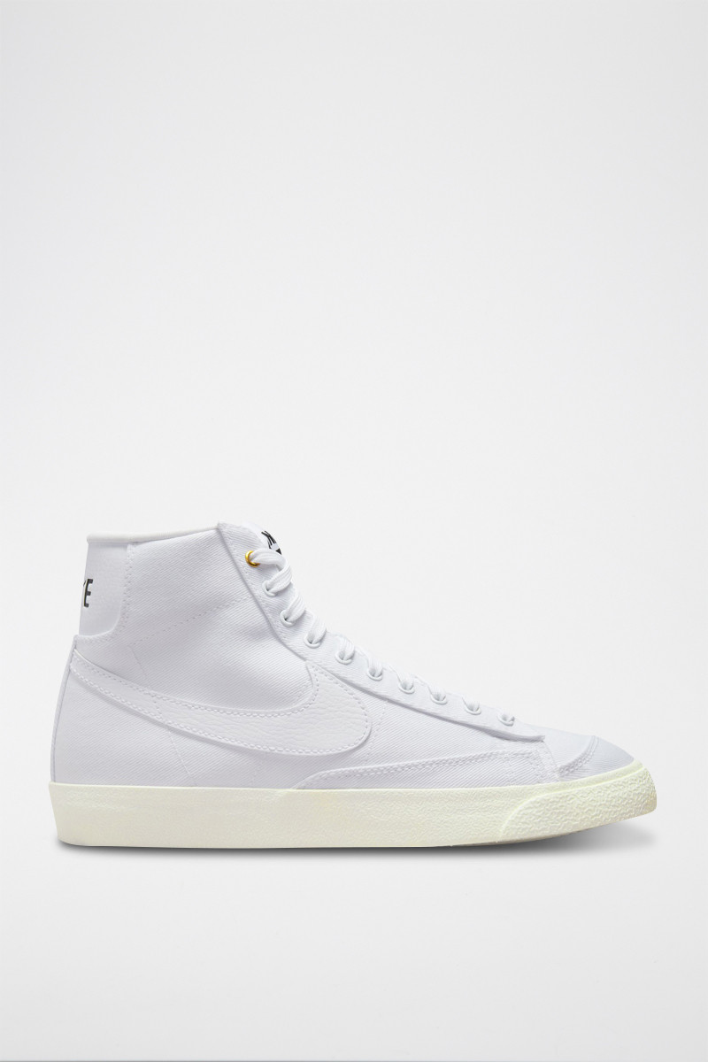 Nike Blazer Mid  77 Canvas - Blanc - 02 - 33587138