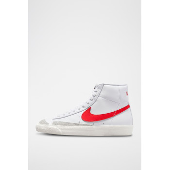 Nike Blazer Mid’77 en cuir - Blanc - 02 - 33587195