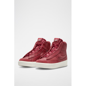 Nike Blazer Mid Victory en cuir - Rouge - 02 - 33587204