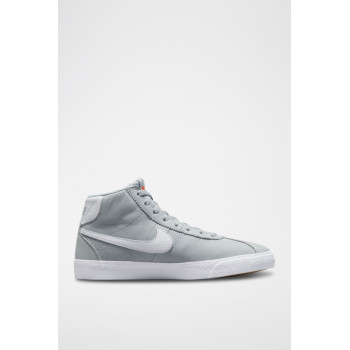 Nike SB Bruin High ISO en cuir - Gris clair - 02 - 33587208