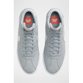 Nike SB Bruin High ISO en cuir - Gris clair - 02 - 33587208