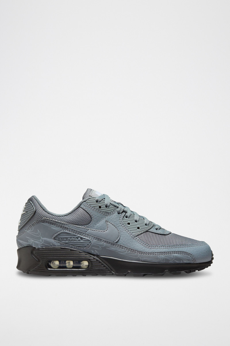 Air Max 90 en cuir - Gris - 02 - 33587081