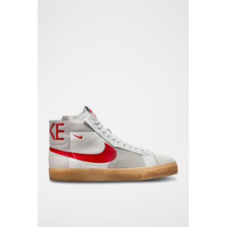 Nike SB Zoom Blazer Mid Premium en nubuck - Blanc - 02 - 33587113