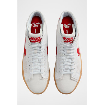 Nike SB Zoom Blazer Mid Premium en nubuck - Blanc - 02 - 33587113