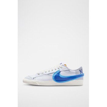 Nike Blazer Low  77 Jumbo en cuir - Blanc - 02 - 33587127