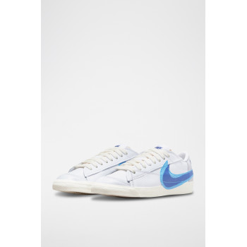 Nike Blazer Low  77 Jumbo en cuir - Blanc - 02 - 33587127