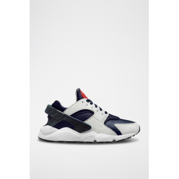 Nike Air Huarache en cuir - Bleu marine - 02 - 33587177