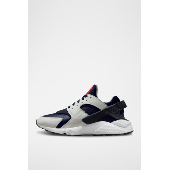 Nike Air Huarache en cuir - Bleu marine - 02 - 33587177