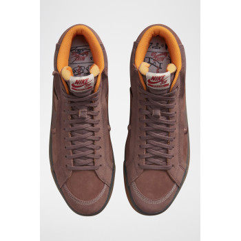 SB Zoom Blazer Mid Premium Plus en cuir - Marron - 02 - 33587148