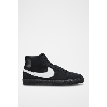 Nike SB Zoom Blazer Mid en cuir - Noir - 02 - 33587159