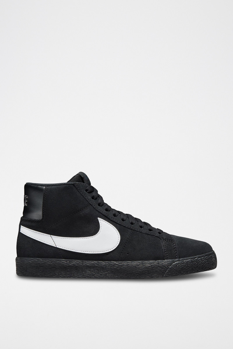 Nike SB Zoom Blazer Mid en cuir - Noir - 02 - 33587159