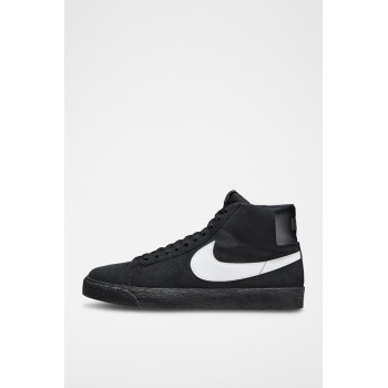 Nike SB Zoom Blazer Mid en cuir - Noir - 02 - 33587159