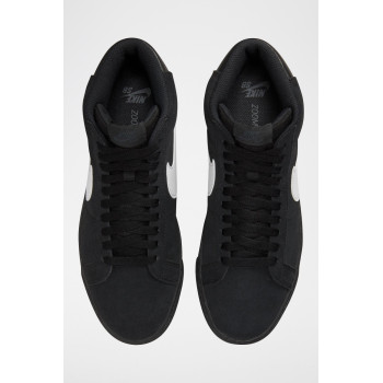 Nike SB Zoom Blazer Mid en cuir - Noir - 02 - 33587159