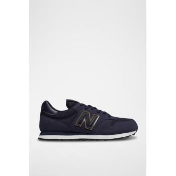 Sneakers NB 500 - Bleu marine et doré - 02 - 33571738