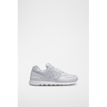 Sneakers en cuir 574 - Blanc - 02 - 33571572