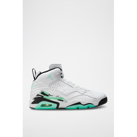 Jordan MVP en cuir - Blanc et vert - 02 - 33600787